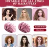 2 Stück Satin Haarhaube für Damen, Doppelseitig Seidenhaube Produktbild-Vorschau 2