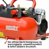 HECHT 20171 Flüsterkompressor | Druckluft Kompressor | 8bar Produktbild-Vorschau 2
