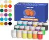 7 Artists Textilfarben Set – 18x20 ml Cat Acrylfarben für Produktbild-Vorschau 1
