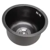 Mini Rundküchenspüle – Edelstahl Einbowl-Becken mit Produktbild-Vorschau 8