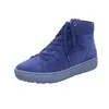 A single blue high-top sneaker is shown against a white background. Produktbild-Vorschau