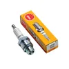 A spark plug and its packaging are shown against a white background. Produktbild-Vorschau