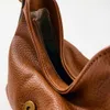 Braune Mini-Handtasche mit Reißverschluss & Kontrastdetails Produktbild-Vorschau 6