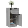 vidaXL Sideboard Gris Sonoma 30x30x70 cm Bois composite Voir les images du produit 7