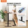 VEVOR Bureau réglable en hauteur électriquement, 120 x 60 Voir les images du produit 2