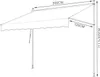 Tenda da sole a pinza Aopunly Tenda da sole balcone Anteprima dell’immagine prodotto 2