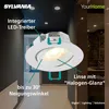 SYLVANIA LED Einbaustrahler 230V | 10er Pack | Warmweiß | Produktbild-Vorschau 2