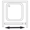 85-135 cm Universal Teleskopstange Aluminium Ohne Bohren Produktbild-Vorschau 3
