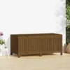 vidaXL Gartentruhe Honigbraun 147x68x64 cm Massivholz Produktbild-Vorschau 3