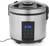 A digital rice cooker and steamer is shown from a front-side angle on a white background. Produktbild-Vorschau
