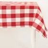 Tischdecke Karos rot weiß in versch. Größen von SCHÖNER Produktbild-Vorschau 2