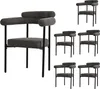 Set da pranzo Flieks 7 pezzi, tavolo da pranzo con 6 sedie, Anteprima dell’immagine prodotto 6