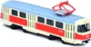Kovová česká Retro Tramvaj 16 Cm Náhľad obrázku produktu 10