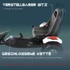 HOMCOM Go Kart Kinderfahrzeug Tretauto mit Pedal für 3-6 Produktbild-Vorschau 4