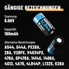 ABSINA 4LR44 6V Batterie Alkaline - 4SR44 Batterien - 4er Produktbild-Vorschau 6