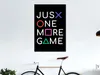Italienischer Leinwand Leinwandbild - Just One More Game (1 Produktbild-Vorschau 2