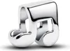 Pandora Mini-Charm Damen Musiknote Sterling-Silber Produktbild-Vorschau 1
