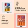 Klarstein Kühlschrank, Mini Kühlschrank mit Glastüre, Produktbild-Vorschau 4
