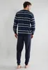 GÖTZBURG Herren Pyjama blau quergestreift Größe: 56 Produktbild-Vorschau 7