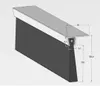 Winkel-Bürstendichtung 50 x 1000mm Aluschiene AF5/25, Produktbild-Vorschau 2