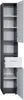 trendteam Bad Hochschrank Line/Skin Sardegna Rauchsilber Produktbild-Vorschau 5