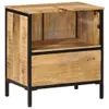 vidaXL Mobiletto 55x35x60 cm in legno massiccio di mango e Anteprima dell’immagine prodotto 4