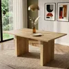 Mesa rectangular extensible para comedor, con tablero Vista previa de la imagen del producto 3