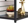 A close-up view of a shelf with decorative items. Produktbild-Vorschau