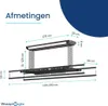 Wasophoogte® Decken wäscheständer, elektrischer Produktbild-Vorschau 3