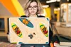 MuchoWow® Laptop Aufkleber Sticker Cover Hunde - Surfen - Produktbild-Vorschau 5