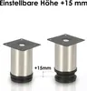 TolleTour 12er Set Möbelfüße Tischbein Set Sofafüße Produktbild-Vorschau 3