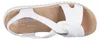 Rieker Damen Sandalen Keilsandaletten Modeschuhe weiß 38 Produktbild-Vorschau 11