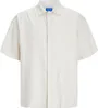 JACK&JONES ORIGINALS JORFARO LINEN OVERSIZED SHIRT SS SN Produktbild-Vorschau 1