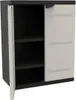 TITANIUM  Niedriger Schrank 2 Türen mit Regalen L70 x B44 x Produktbild-Vorschau 1