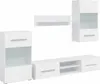 Mobile TV a parete a cinque elementi con illuminazione a Anteprima dell’immagine prodotto 1