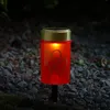 LED Solar Grablicht Herz - Grabkerze - H: 12cm - D: 7cm - Produktbild-Vorschau 3