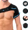 A man wearing a black shoulder brace. Anteprima dell’immagine prodotto