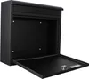 HI Briefkasten Schwarz 36 x 12 x 32 cm Produktbild-Vorschau 9