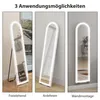 HOMCOM Ganzkörperspiegel mit Beleuchtung 150 x 40 cm Produktbild-Vorschau 6