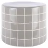 Leitmotiv - Beistelltisch Retro Tiles Low - Hellgrau - Produktbild-Vorschau 1