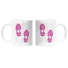 Rise And Run Tasse Weiß Running Joggen Mile Menschen Hobbie Produktbild-Vorschau 3
