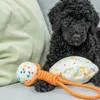 TRIXIE Spielzeug Light & Strong Ball mit Tau, aus EPS – 40 Produktbild-Vorschau 4