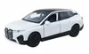 BMW iX Modellauto 11,8cm Modell Auto aus Metall mit Rückzug Produktbild-Vorschau 1
