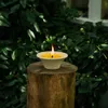 Spaas Citronella Outdoor-Kerze im Terrakotta-Schale - Gelb Produktbild-Vorschau 2