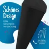 itenga Bastelschultüte 70cm mit Filzverschluss SCHWARZ Produktbild-Vorschau 4