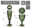 Diamond 12-tlg. Gläser-Set Weingläser Sektgläser Grün Produktbild-Vorschau 5