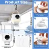 Ø24cm Tragbarer Zeltventilator mit Licht, Hängeventilator Produktbild-Vorschau 11