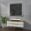 Rechteckiger LED-Spiegel 100x100 cm für Schlafzimmer, Produktbild-Vorschau 9
