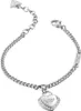 Damen Silber Guess Zirkonia Herz Armband Produktbild-Vorschau 1
