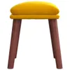 vidaXL Reposapiés amarillo mostaza, 45x29,5x35 cm, Vista previa de la imagen del producto 4